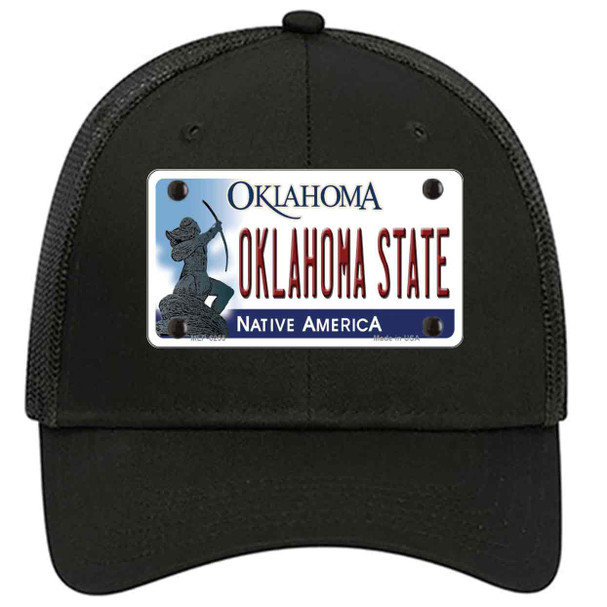 Oklahoma State Novelty License Plate Hat