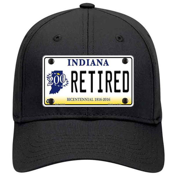 Retired Indiana Novelty License Plate Hat