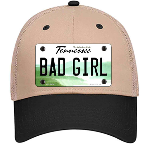 Bad Girl Tennessee Novelty License Plate Hat