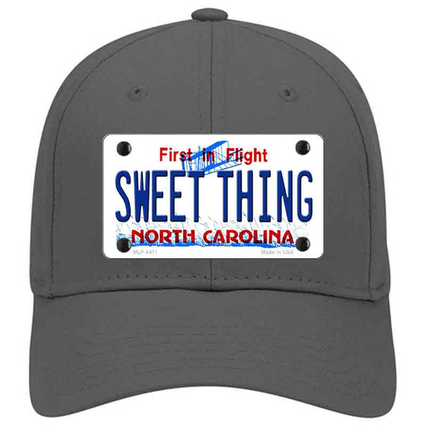Sweet Thing North Carolina Novelty License Plate Hat