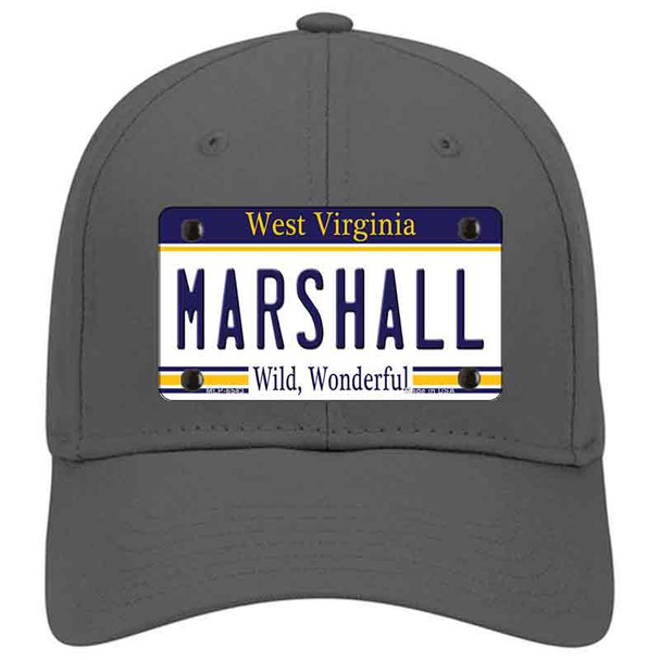 Marshall West Virginia Novelty License Plate Hat
