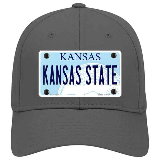 Kansas State Novelty License Plate Hat