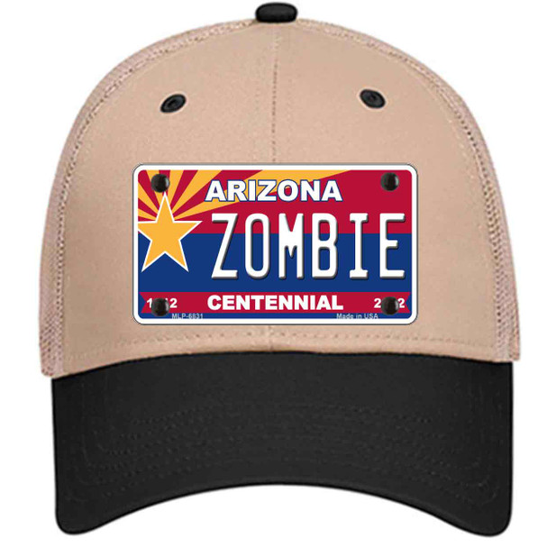 Arizona Centennial Zombie Novelty License Plate Hat