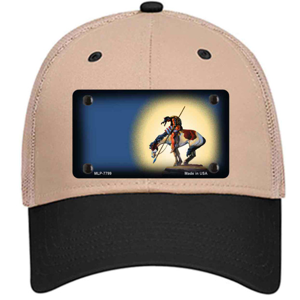 End Of The Trail Black Novelty License Plate Hat