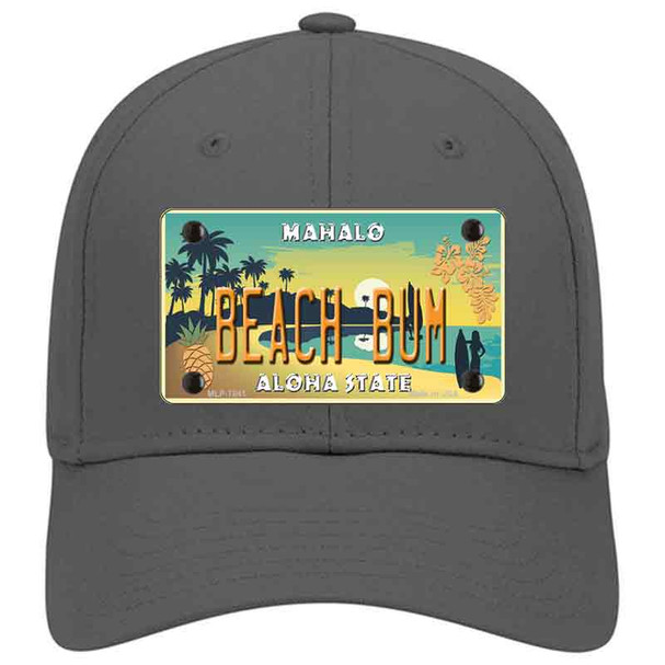 Beach Bum Hawaii Pineapple Novelty License Plate Hat