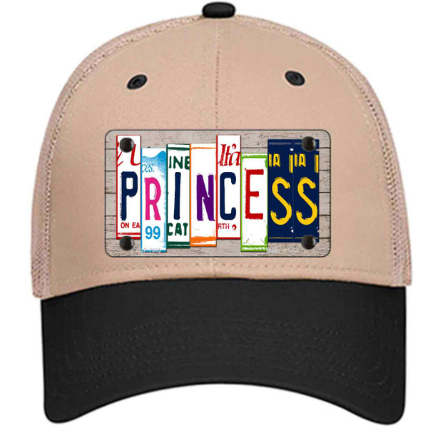 Princess License Plate Art Wood Novelty License Plate Hat