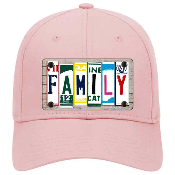 Family License Plate Art Wood Novelty License Plate Hat