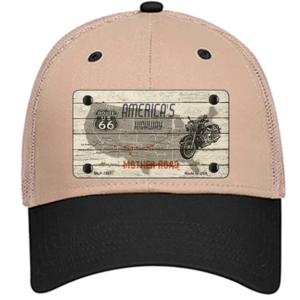 Americas Highway Route 66 Novelty License Plate Hat