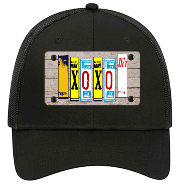 XOXO License Plate Art Novelty License Plate Hat