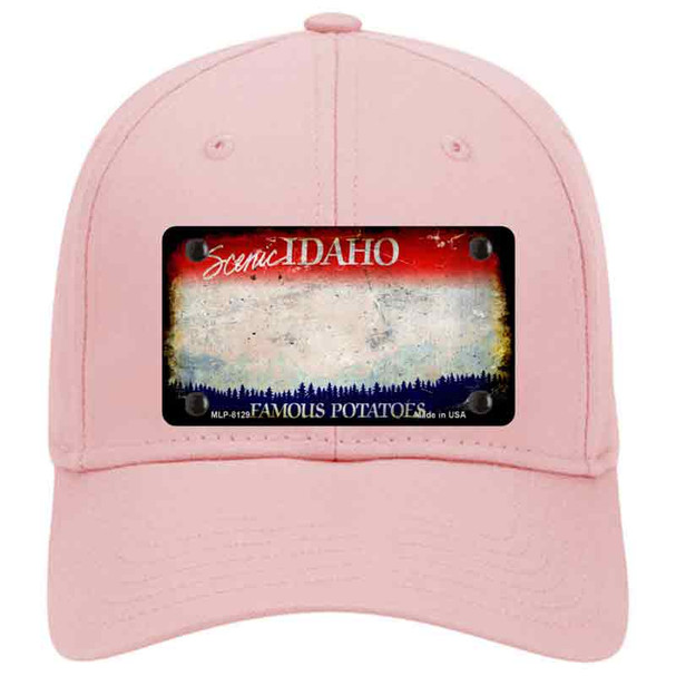 Idaho Rusty Blank Novelty License Plate Hat