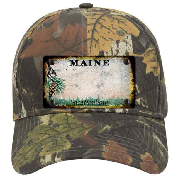 Maine Rusty Blank Novelty License Plate Hat