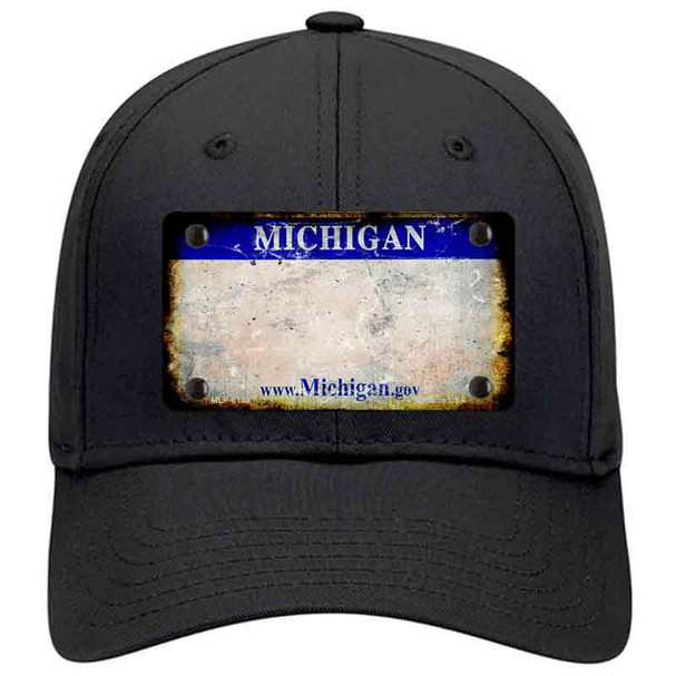 Michigan Gov Rusty Blank Novelty License Plate Hat