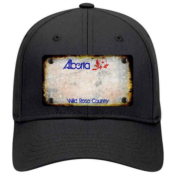 Alberta Rusty Blank Novelty License Plate Hat