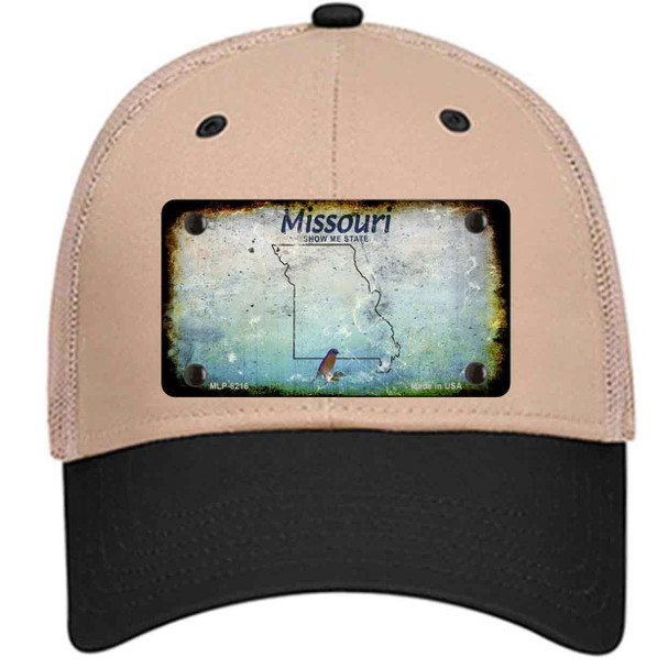 Missouri Show Me Rusty Blank Novelty License Plate Hat