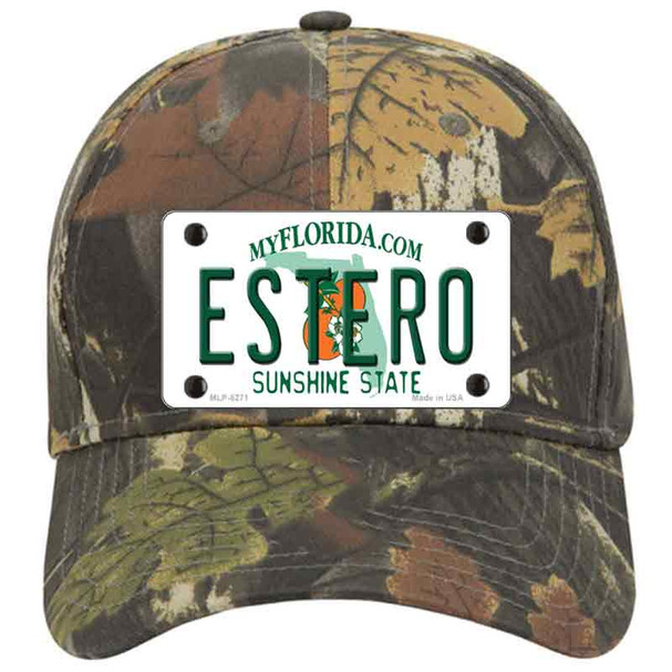 Estero Sunshine State Novelty License Plate Hat