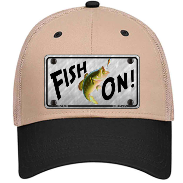 Fish On Novelty License Plate Hat