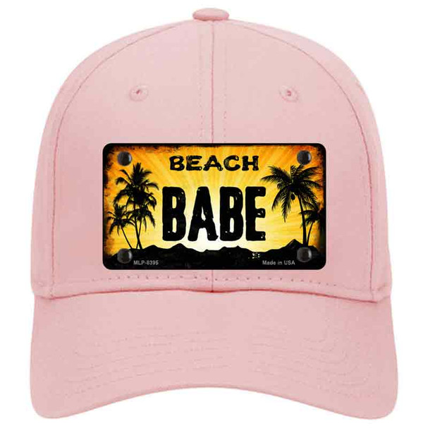 Beach Babe Novelty License Plate Hat