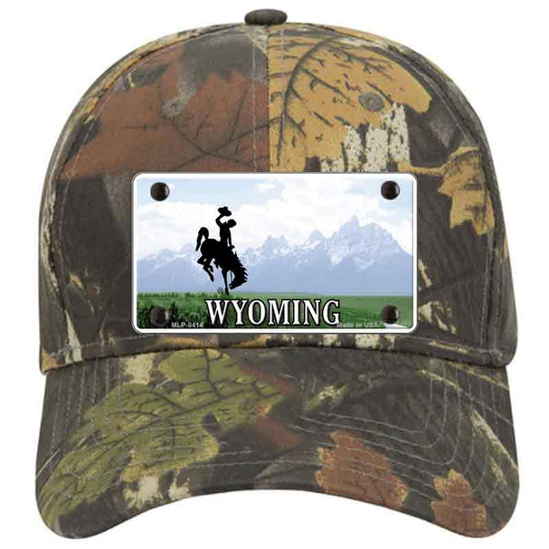 Wyoming State Novelty License Plate Hat