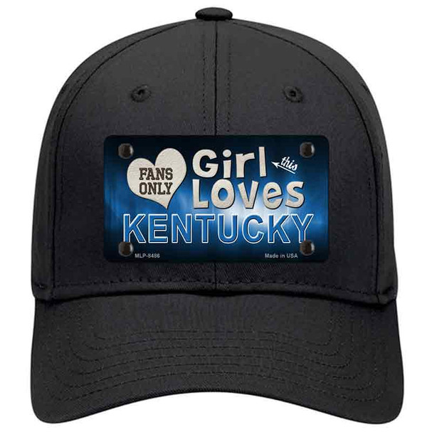 This Girl Loves Kentucky Novelty License Plate Hat