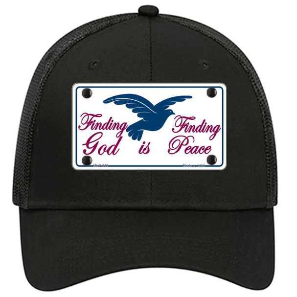 Finding God Finding Peace Novelty License Plate Hat