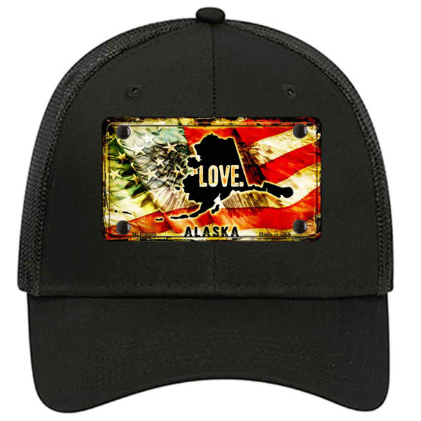 Alaska Love Novelty License Plate Hat