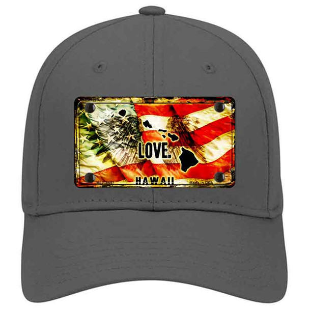 Hawaii Love Novelty License Plate Hat