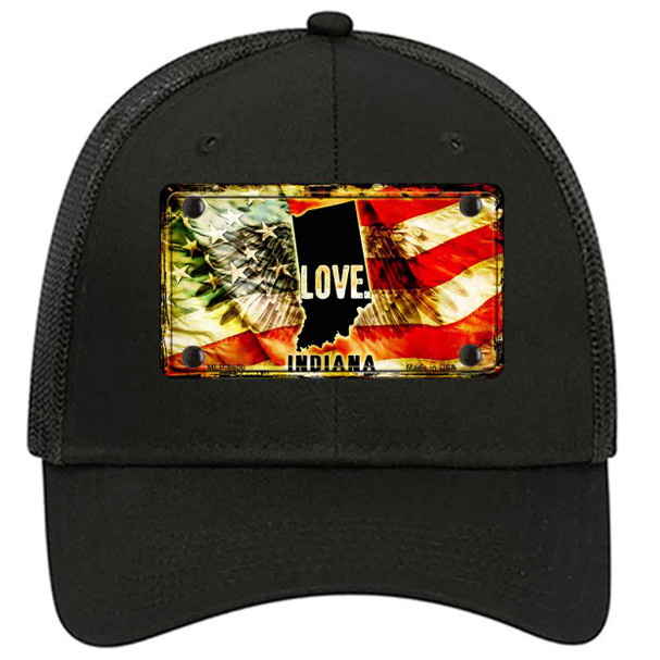 Indiana Love Novelty License Plate Hat