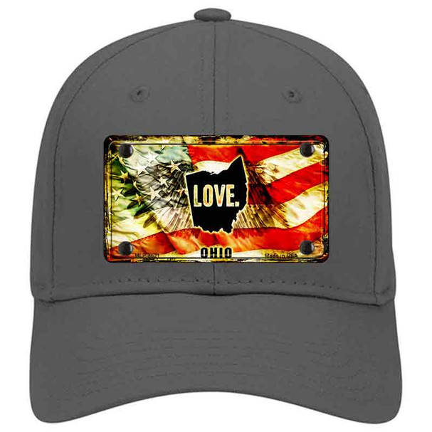 Ohio Love Novelty License Plate Hat