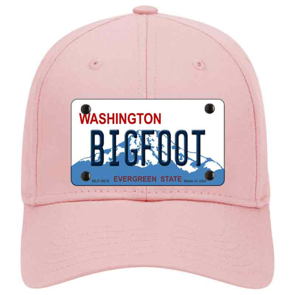 Bigfoot Washington Novelty License Plate Hat