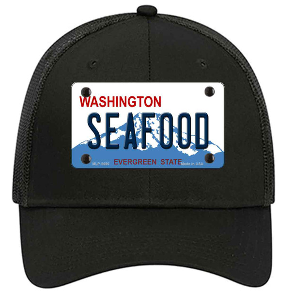 Seafood Washington Novelty License Plate Hat