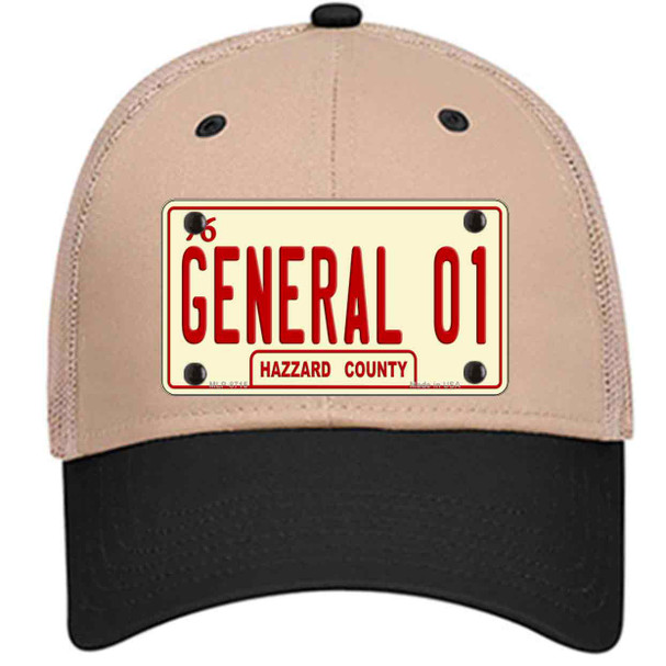 General 01 Novelty License Plate Hat