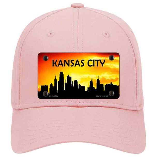 Kansas City Silhouette Novelty License Plate Hat