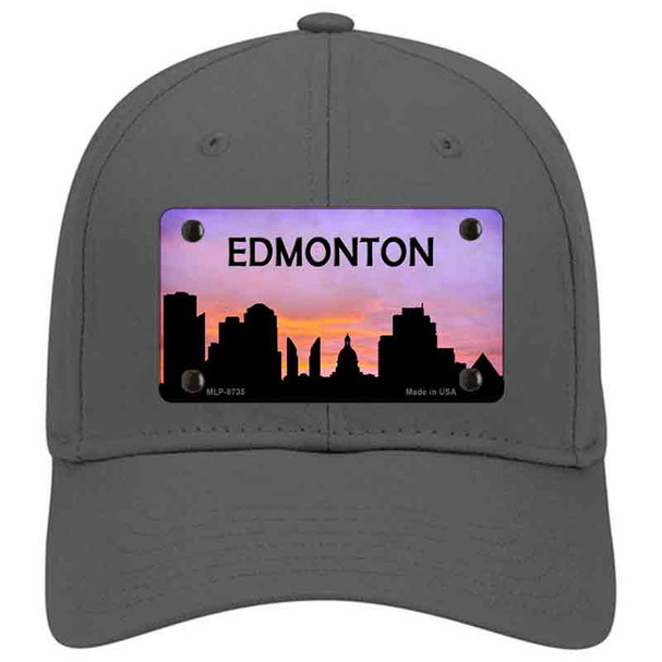Edmonton Silhouette Novelty License Plate Hat