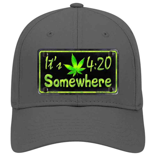 Its 4:20 Novelty License Plate Hat