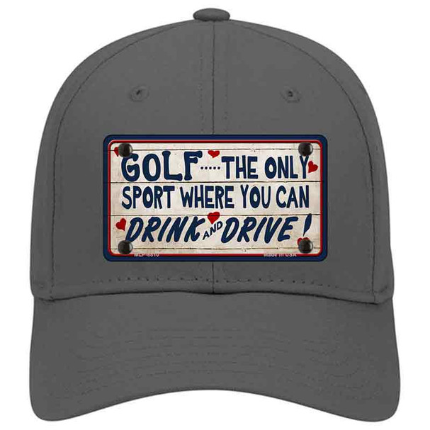 Drink And Drive Novelty License Plate Hat