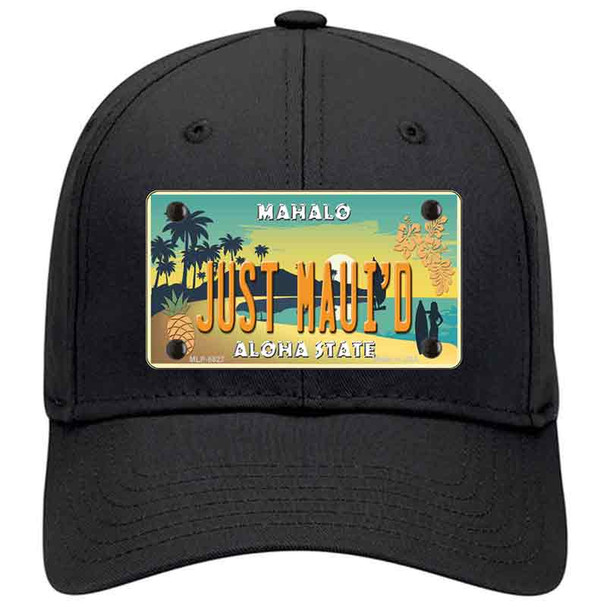 Just Mauid Vintage Novelty License Plate Hat