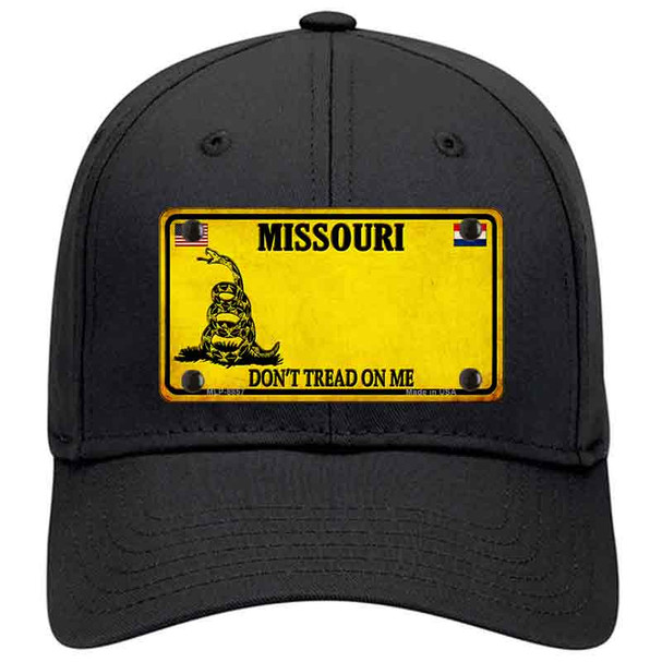 Missouri Dont Tread On Me Novelty License Plate Hat