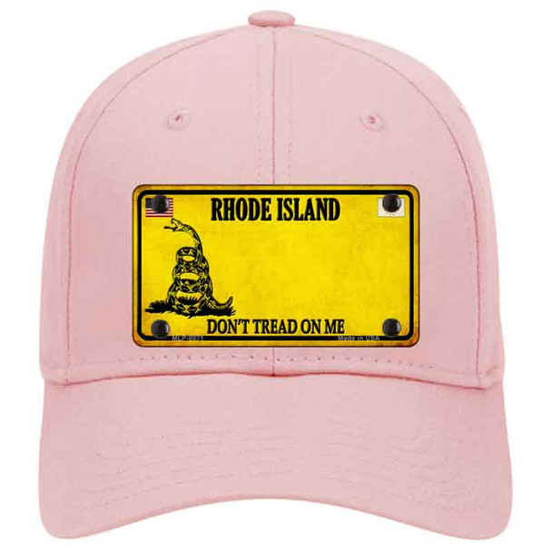 Rhode Island Dont Tread On Me Novelty License Plate Hat