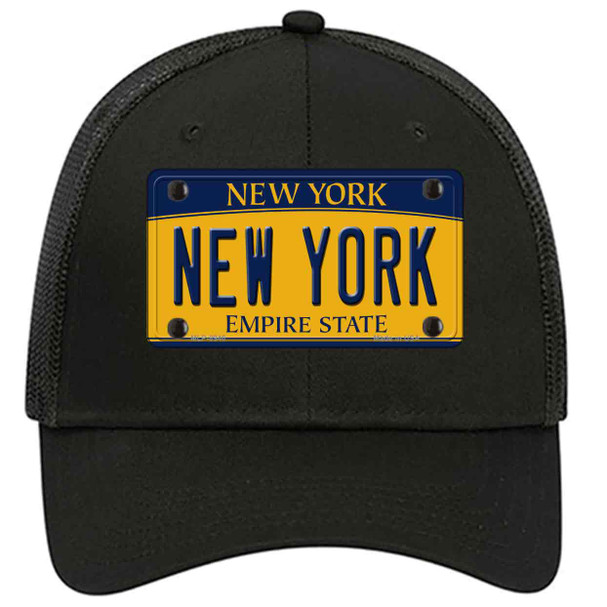 New York Yellow Novelty License Plate Hat