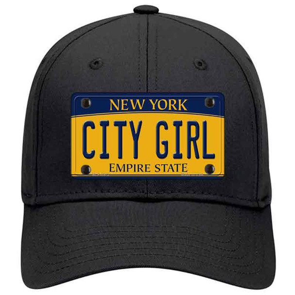 City Girl New York Novelty License Plate Hat