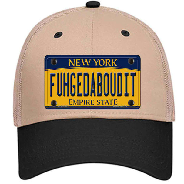 Fuhgedaboudit New York Novelty License Plate Hat