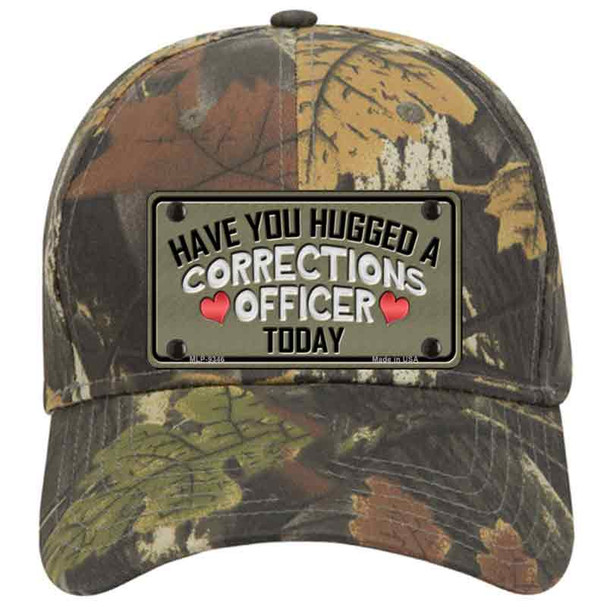 Have You Hugged Corrections Officer Novelty License Plate Hat