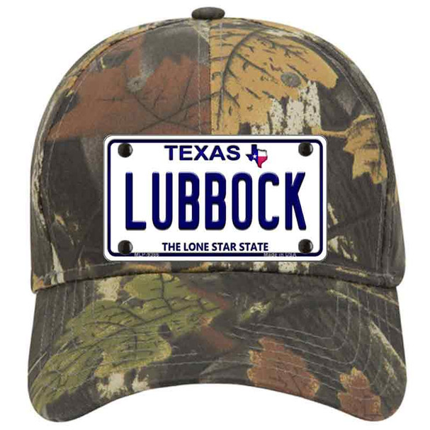 Lubbock Texas Novelty License Plate Hat