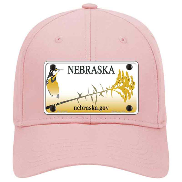 Nebraska Blank Novelty License Plate Hat