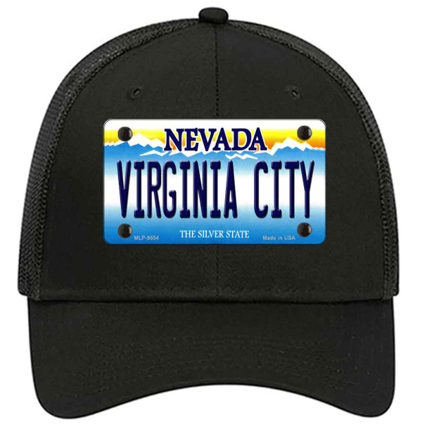 Virginia City Nevada Novelty License Plate Hat