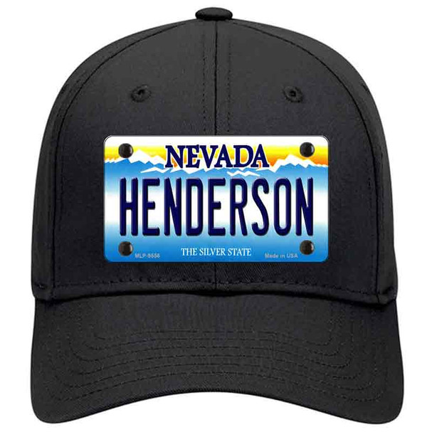 Henderson Nevada Novelty License Plate Hat