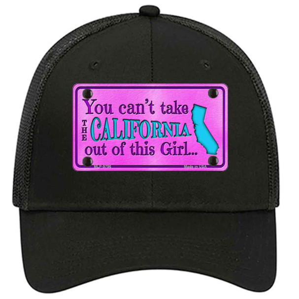 California Girl Novelty License Plate Hat
