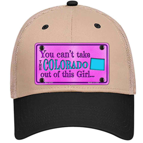 Colorado Girl Novelty License Plate Hat