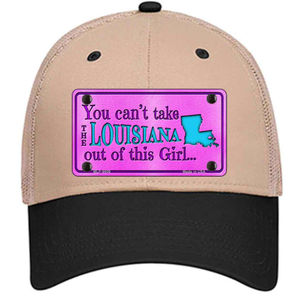 Louisiana Girl Novelty License Plate Hat