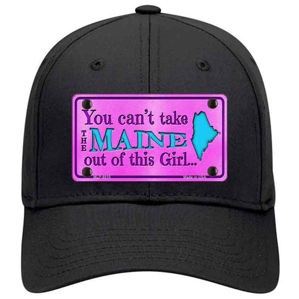 Maine Girl Pink Novelty License Plate Hat